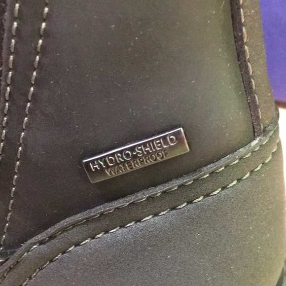 New WB Mens Rockport Black Chelsea‎ Boots - Slip-On Comfort Waterproof